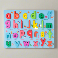 Thumbnail for SmartBoard – Kolorowe i edukacyjne – puzzle edukacyjne Montessori z cyframi i literami