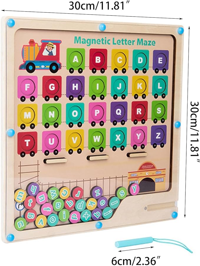 Magnetic Maze™ - Edukacyjny labirynt magnetyczny - Nauka przez zabawę