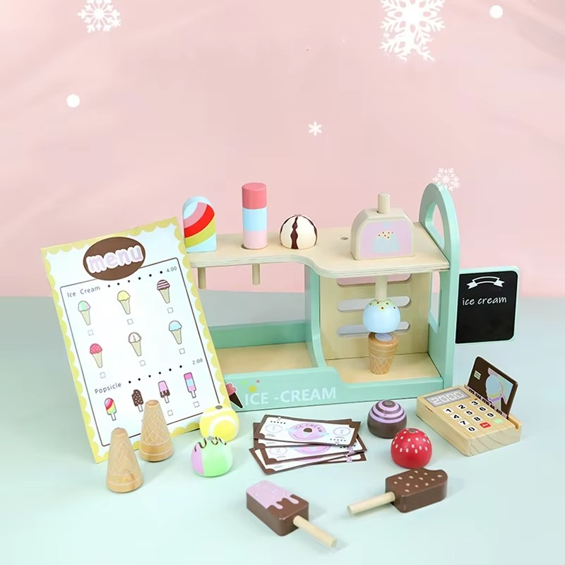 Ice Cream Playset™ - Kreatywny i edukacyjny - zestaw do zabawy z lodami