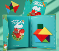 Thumbnail for Woods™ - Zachęcaj do logicznego myślenia - drewniana układanka Tangram