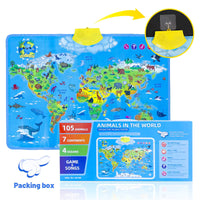 Thumbnail for LittleExplorers – Nauka i zabawa – mapa świata zwierząt