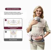 Thumbnail for Snug Sling™ – Miękki i zamknięty – Nosidełko dla niemowląt i małych dzieci