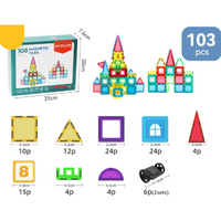 Thumbnail for Magnet Toys™ - Magnetyczna układanka - Zabawka edukacyjna