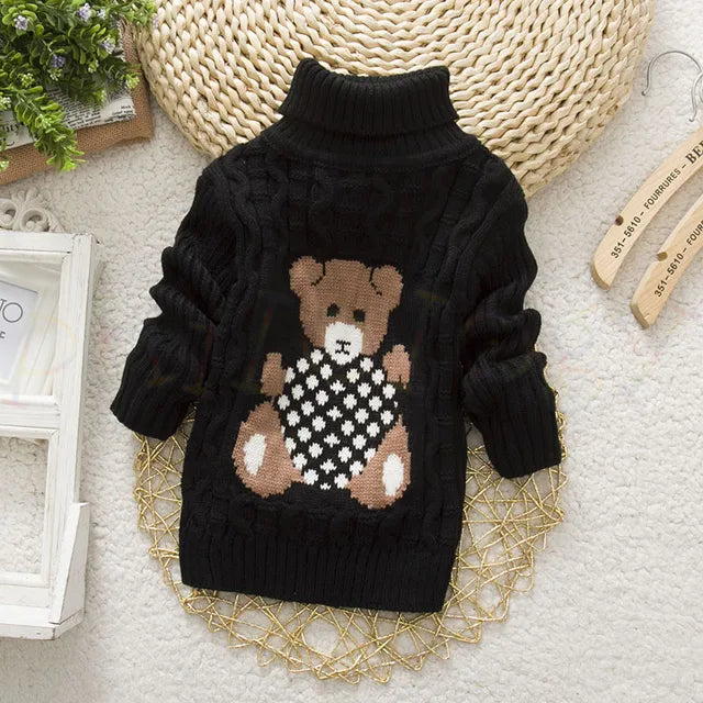 Mini Fashion™ - Ciepły sweterek dla dziecka - Golf dziecięcy