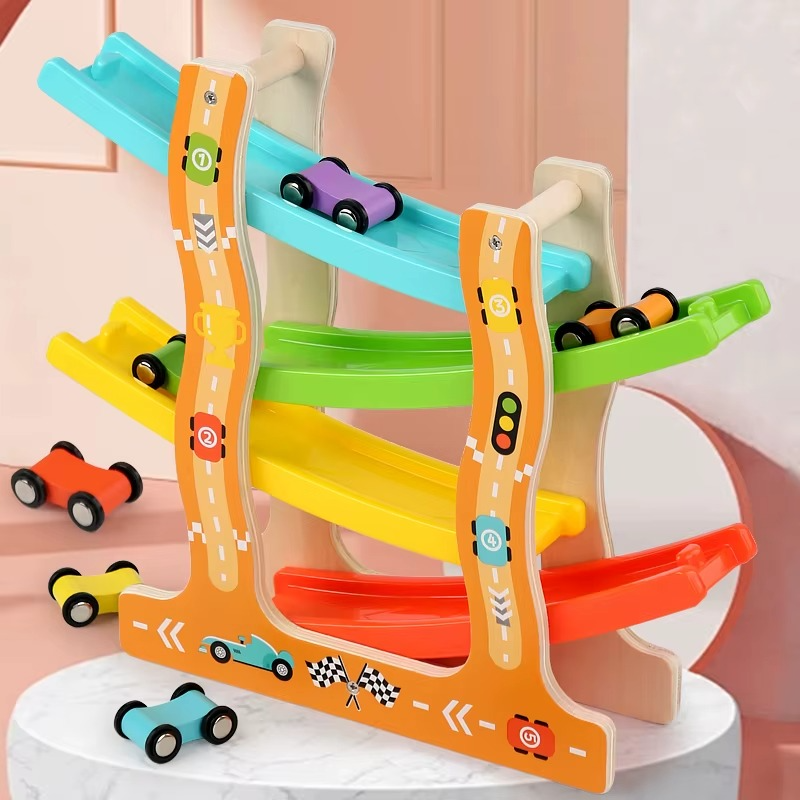 Woods™ - Kreatywna i edukacyjna - drewniana kolejka górska