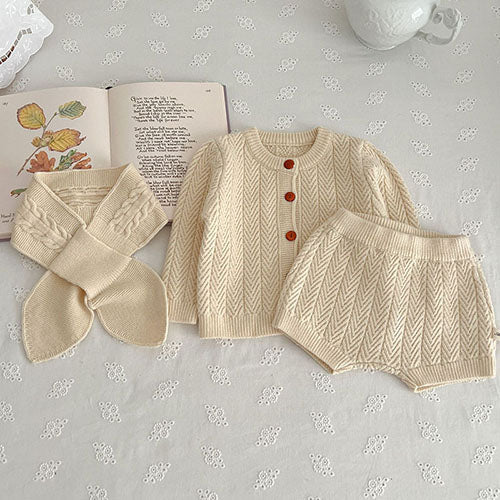 Mini Fashion™ - Zestaw dziecięcy z dzianiny - Odzież dla dzieci