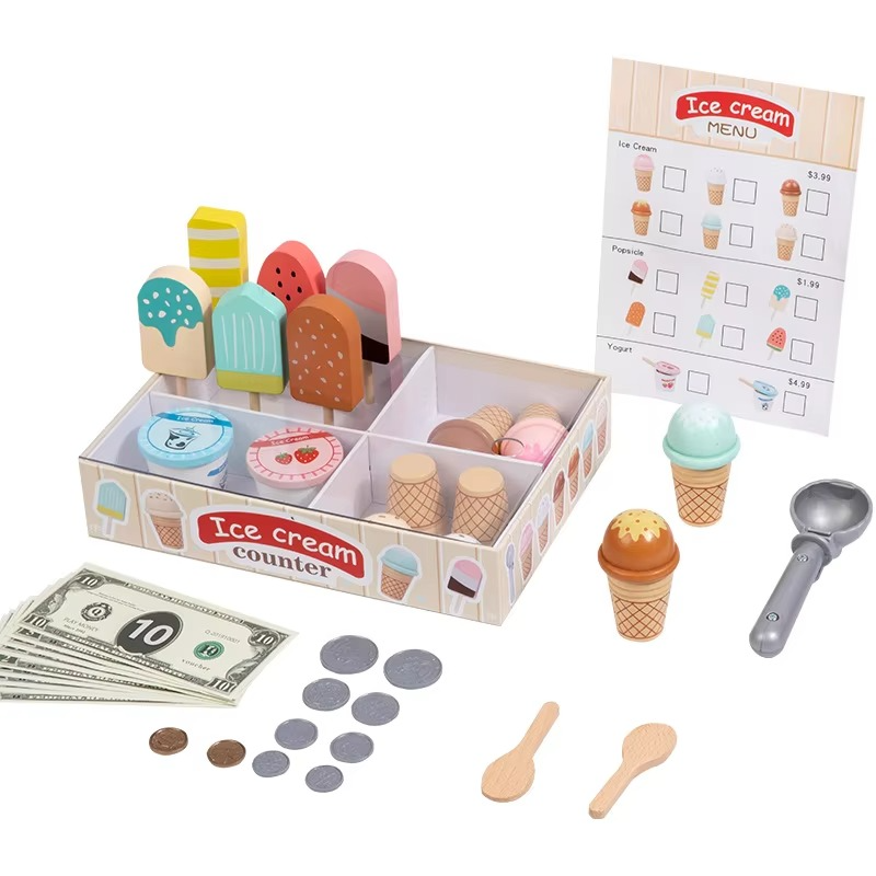 Ice Cream Playset™ - Kreatywny i edukacyjny - zestaw do zabawy z lodami