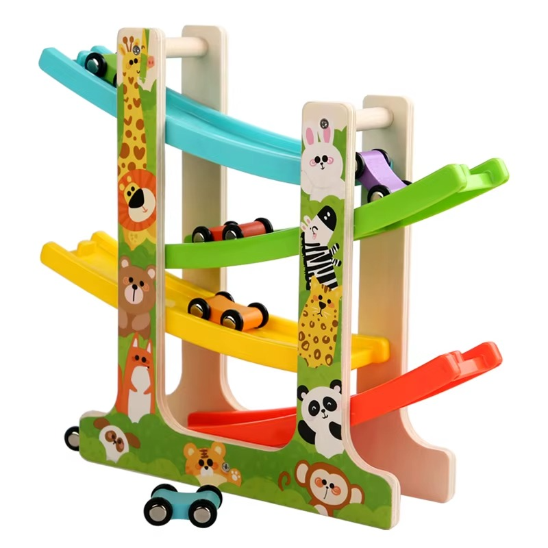 Woods™ - Kreatywna i edukacyjna - drewniana kolejka górska