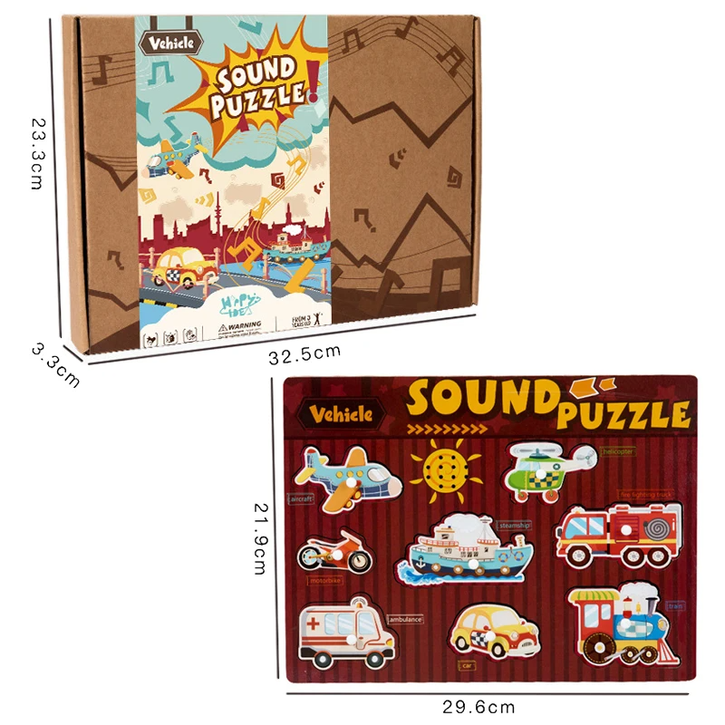 Sound Matching Game™ - Układanka dźwiękowa - Zabawka edukacyjna