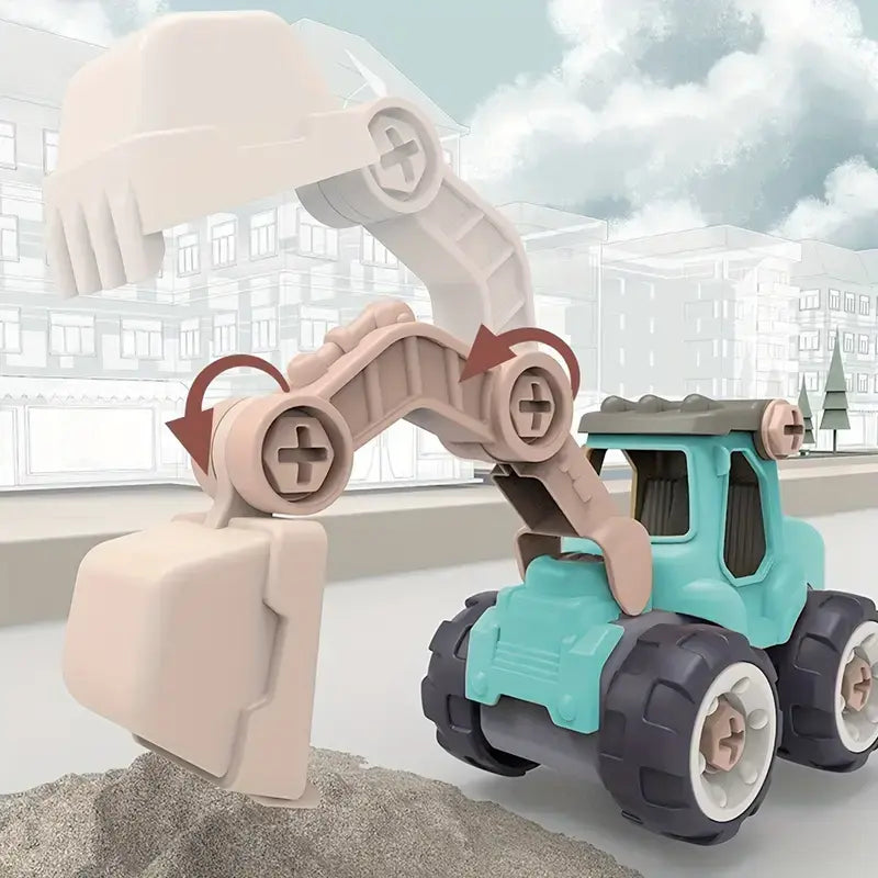 Building Masters Mini Engineering Vehicle Set™ - Pojazdy budowlane