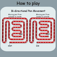 Thumbnail for BrainBoost Puzzle Toy Pen™ - Mózg pociągu - Zabawkowy długopis logiczny