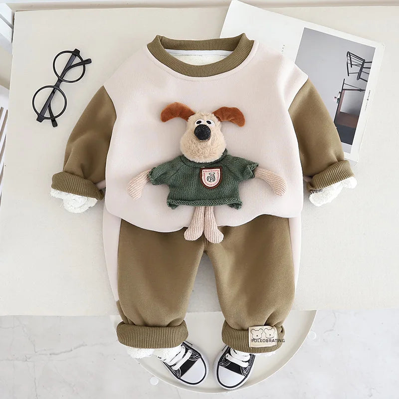 Mini Fashion™ - Jesienny dres dla dziecka - Odzież dziecięca