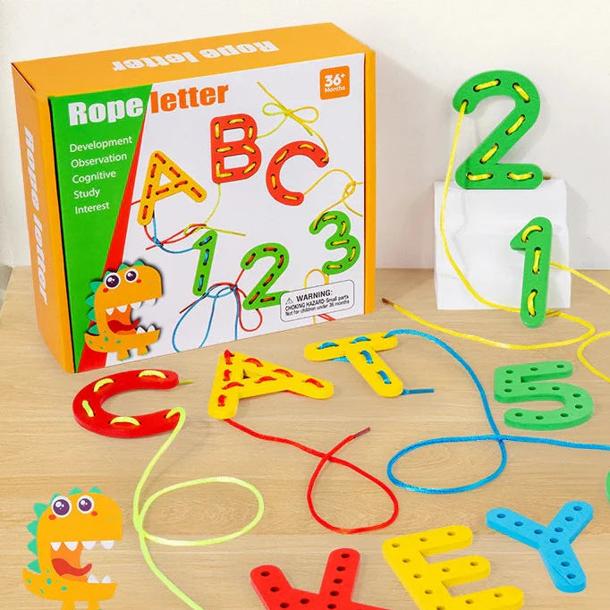 Cognitive Thread Toy™ – Inteligentne linie – Gra rozwojowa dla maluchów