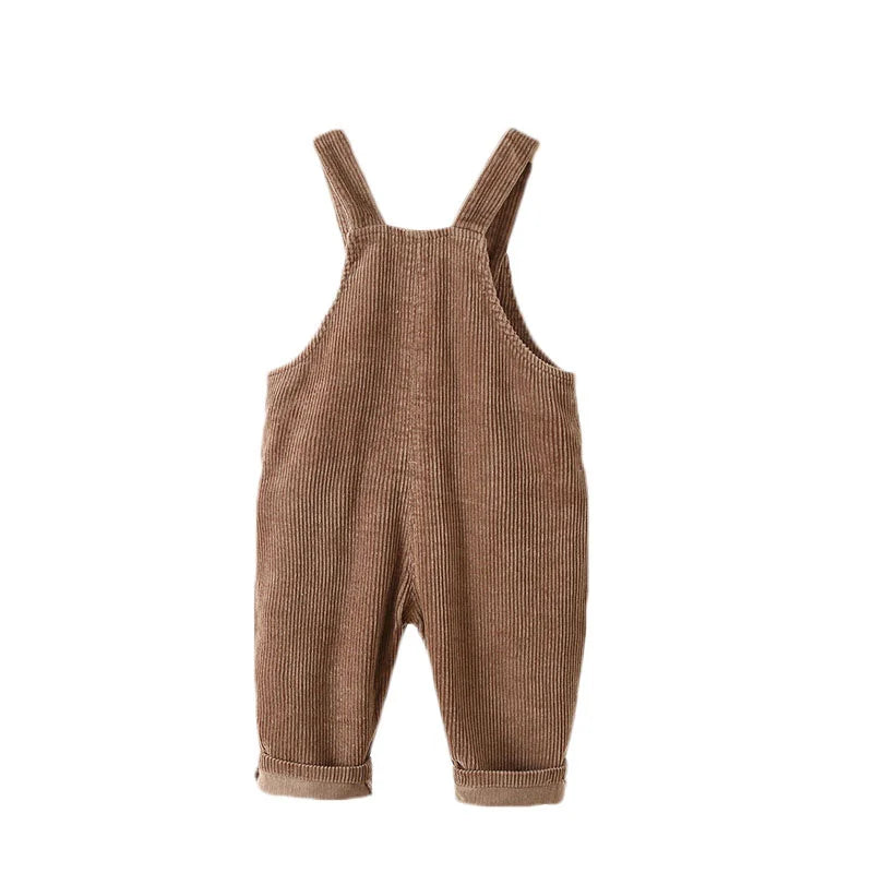 TinyTrend – Wygodne i stylowe – spodnie ogrodowe z dzianiny prążkowanej