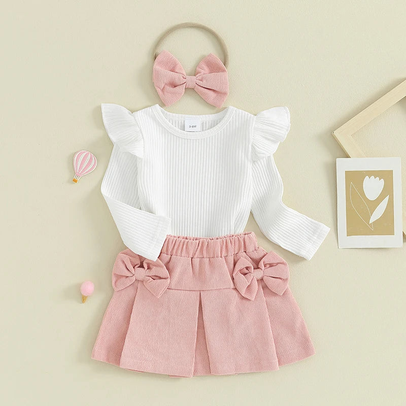 Mini Fashion™ - Zestaw odzieży dla dziewczynki - Odzież dziecięca