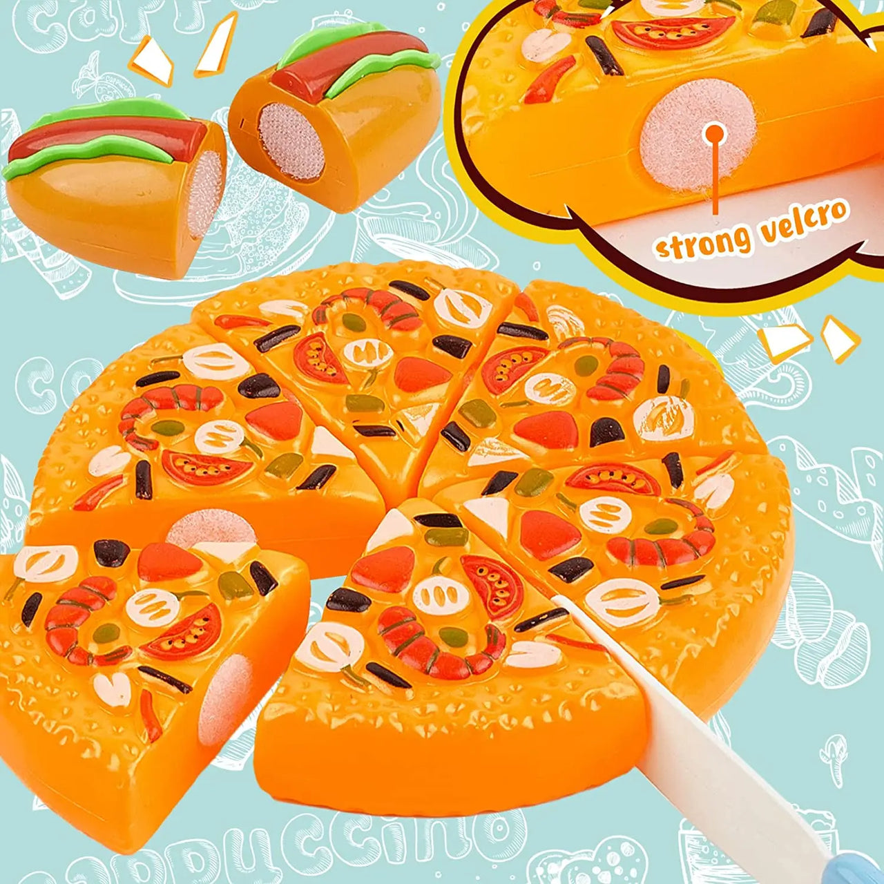 Veggie & Fruit Toys™ - Zabawa i edukacja - Zabawki warzywno-owocowe