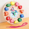 Learning Clock™ - Drewniany zegar edukacyjny - Nauka zegara