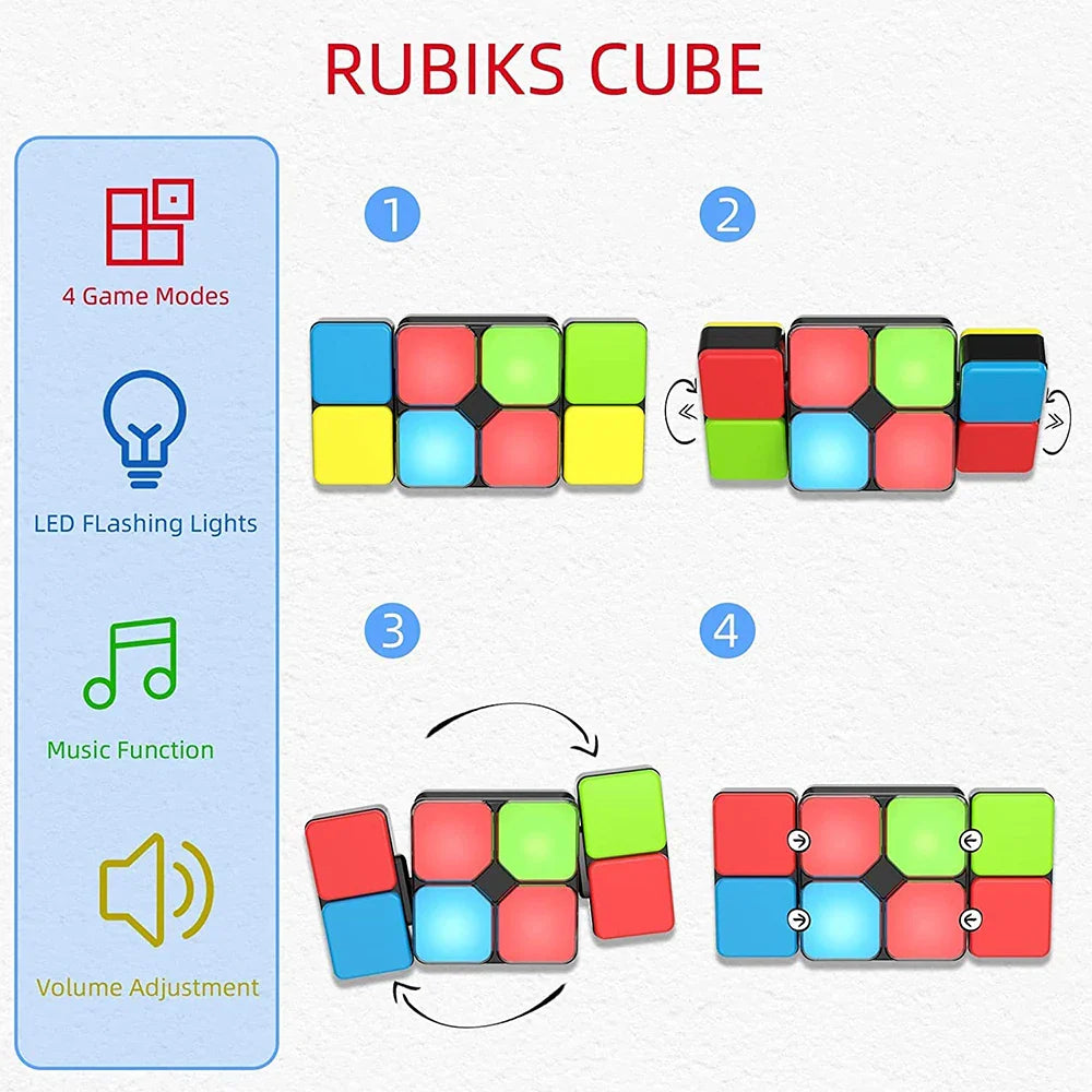 Puzzle Flip Pro™ - Gra logiczna kostka - Zabawka zręcznościowa