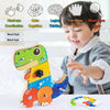 Dino Screwdriver Board™ - Zabawka sensoryczna dinozaur - Montessori