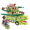 Dino Slide Truck™ - Zjeżdżalnia dinozaurów - Zabawka interaktywna