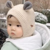 Mini Fashion™ - Czapeczka z uszami - Czapka komin dziecięca
