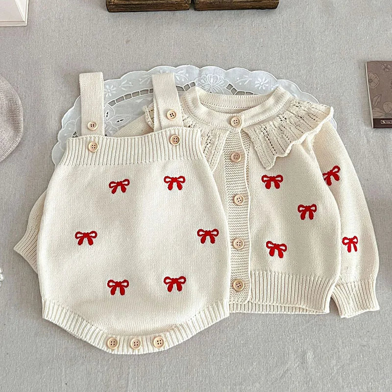 Mini Fashion™ - Zestaw dziecięcy z dzianiny - Odzież dla dzieci