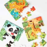 Thumbnail for Magnetic Puzzle Book™ – Zabawa z przyjaciółmi zwierząt – Magnetyczna książka z puzzlami
