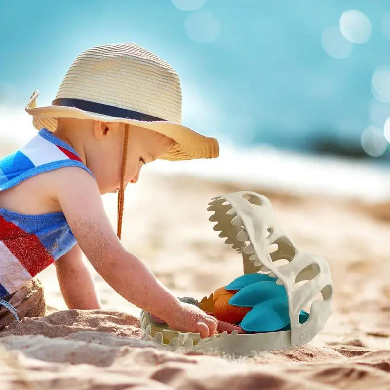 Dino Sand Set™ – Kop i graj – Dino i zabawki do piasku