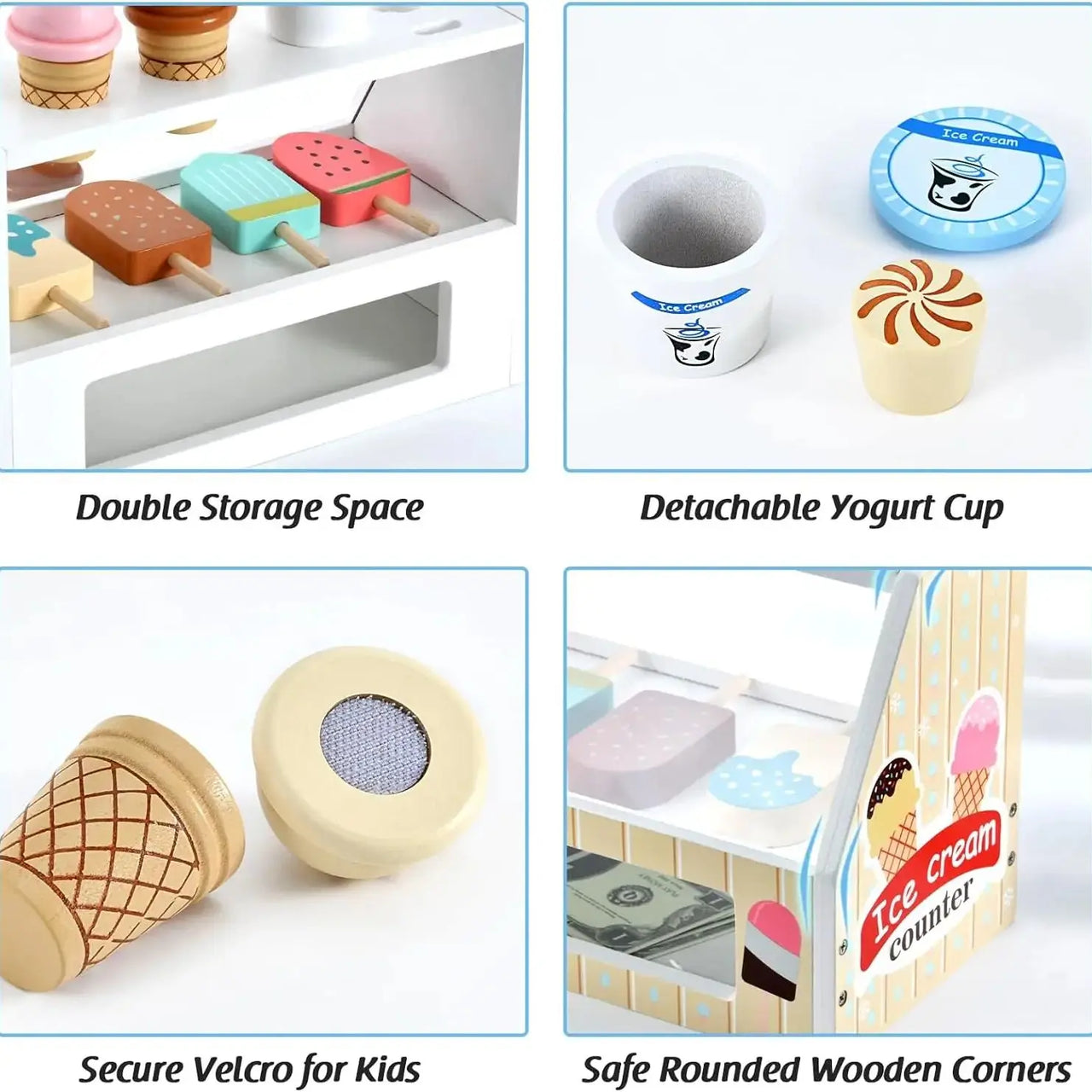 Ice Cream Playset™ - Kreatywny i edukacyjny - zestaw do zabawy z lodami