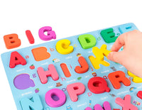 Thumbnail for SmartBoard – Kolorowe i edukacyjne – puzzle edukacyjne Montessori z cyframi i literami