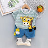 Mini Fashion™ - Dziecięcy zestaw z żyrafą - Odzież dla dzieci