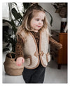 Mini Fashion™ - Ciepła kamizelka - Ocieplany bezrękawnik dziecięcy