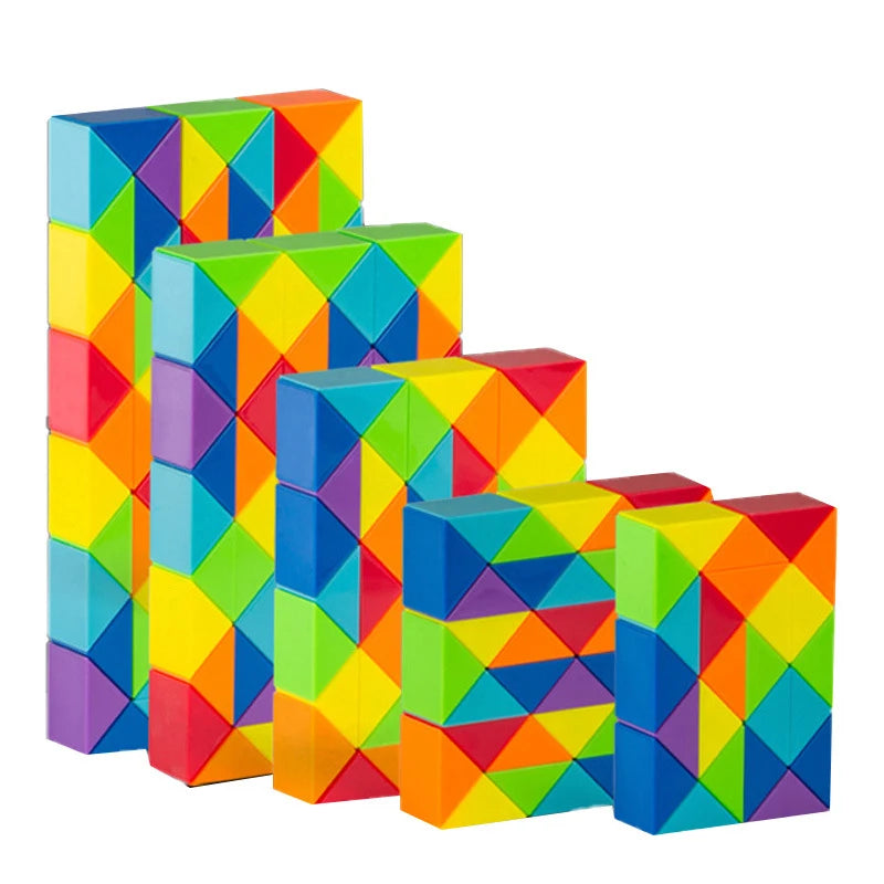 Rainbow Twister™ - Tęczowa układanka - Edukacyjna zabawka sensoryczna