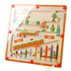 Magnetic Maze™ - Drewniana układanka magnetyczna - Zabawka edukacyjna