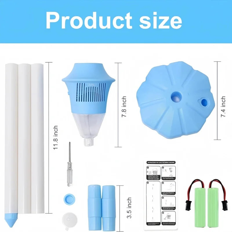 Bubble Breeze™ – Magiczna i muzyczna - lampa bąbelkowa