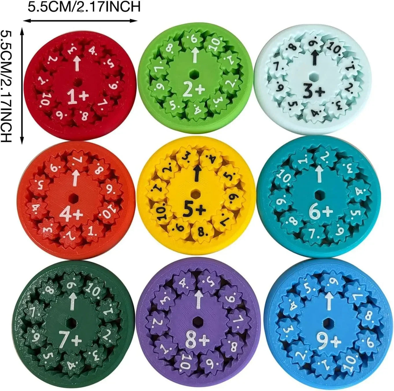 Whiz Spinner – Liczenie i liczenie – matematyka Fidget
