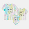 Mini Fashion™ - Chłodne i wygodne – wesołe koszulki z nadrukiem tie-dye