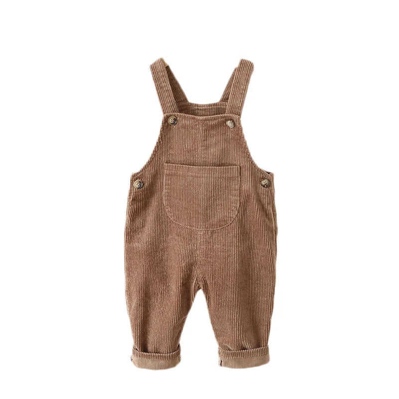 TinyTrend – Wygodne i stylowe – spodnie ogrodowe z dzianiny prążkowanej