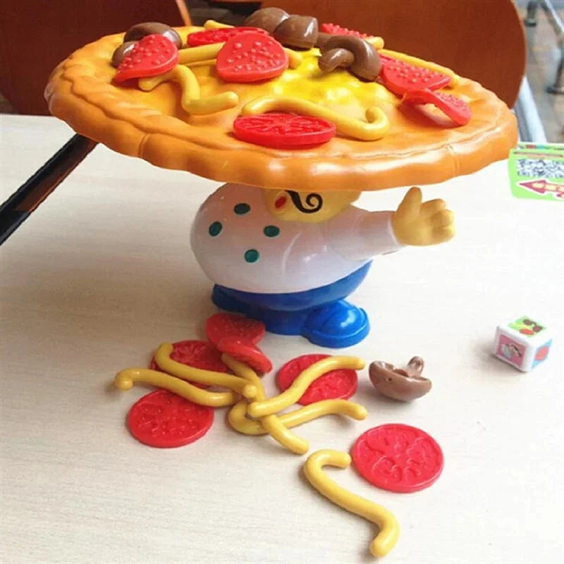 Balancing Pizza Game™ - Gra zręcznościowa balansująca pizza - Zabawka