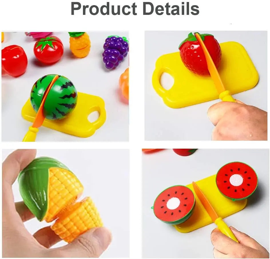 Veggie & Fruit Toys™ - Zabawa i edukacja - Zabawki warzywno-owocowe