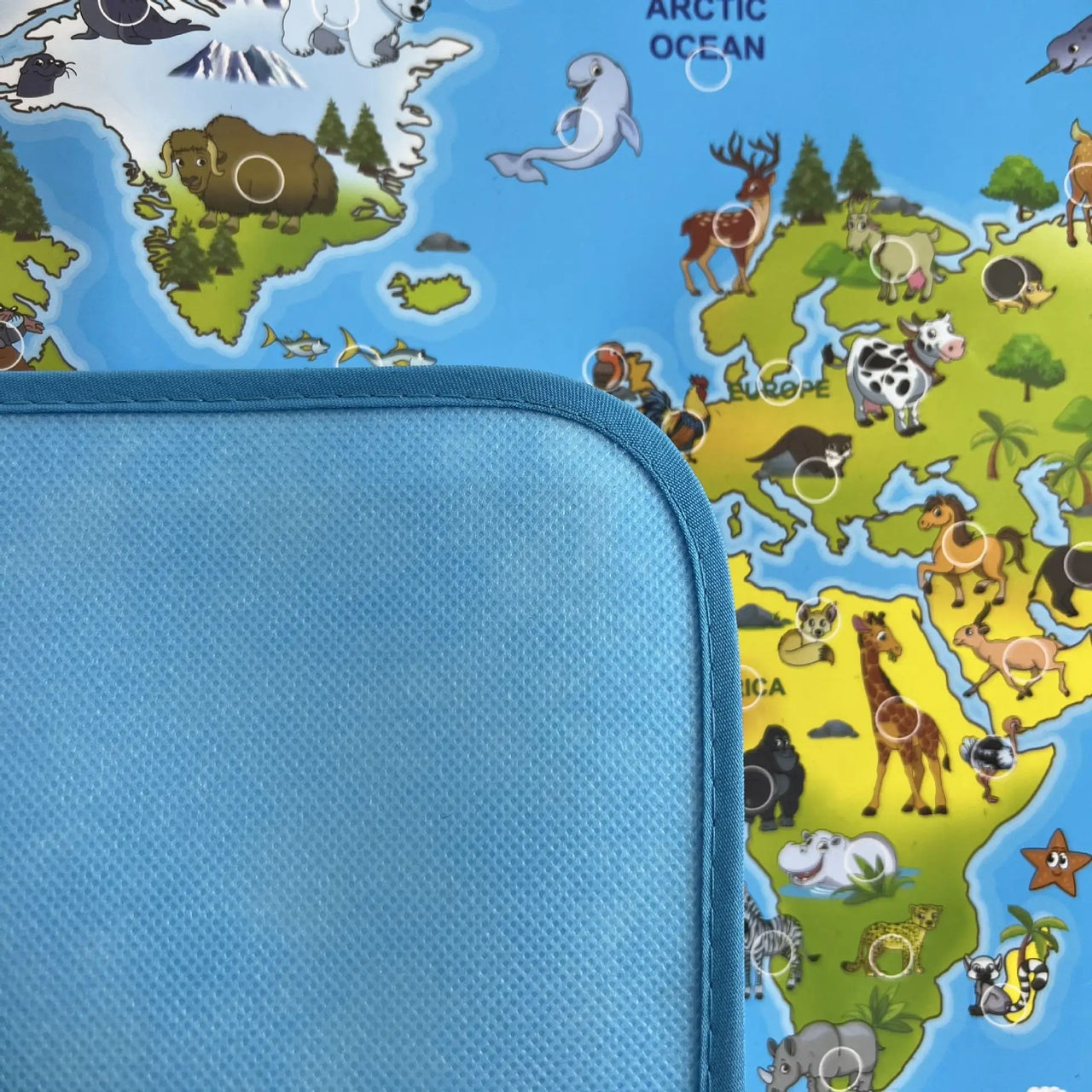 LittleExplorers – Nauka i zabawa – mapa świata zwierząt