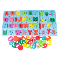 Thumbnail for SmartBoard – Kolorowe i edukacyjne – puzzle edukacyjne Montessori z cyframi i literami