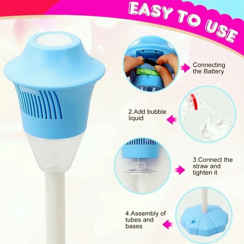 Bubble Breeze™ – Magiczna i muzyczna - lampa bąbelkowa