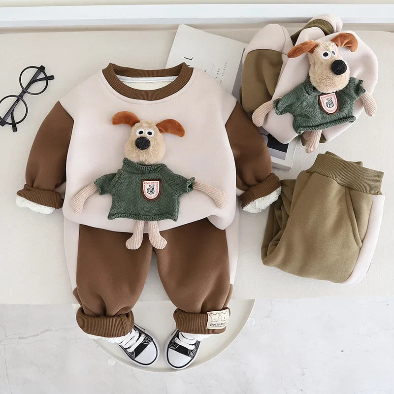 Mini Fashion™ - Jesienny dres dla dziecka - Odzież dziecięca
