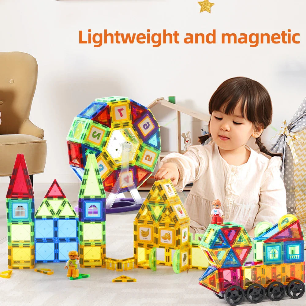 Magnet Toys™ - Magnetyczna układanka - Zabawka edukacyjna