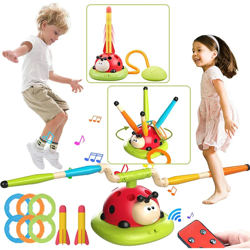 Ladybug Fun Set™ - Zabawka 3 w 1 - Gra zręcznościowa biedronka