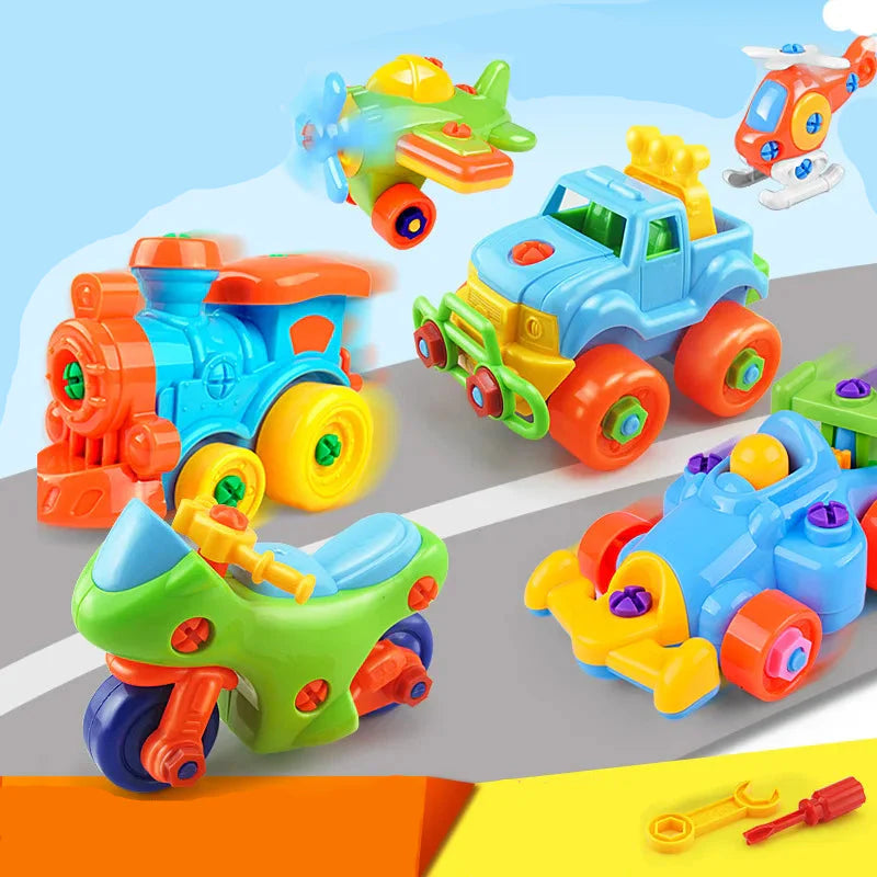 DIY Vehicle™ – Złóż i jedź - zestaw śrub do samochodzików