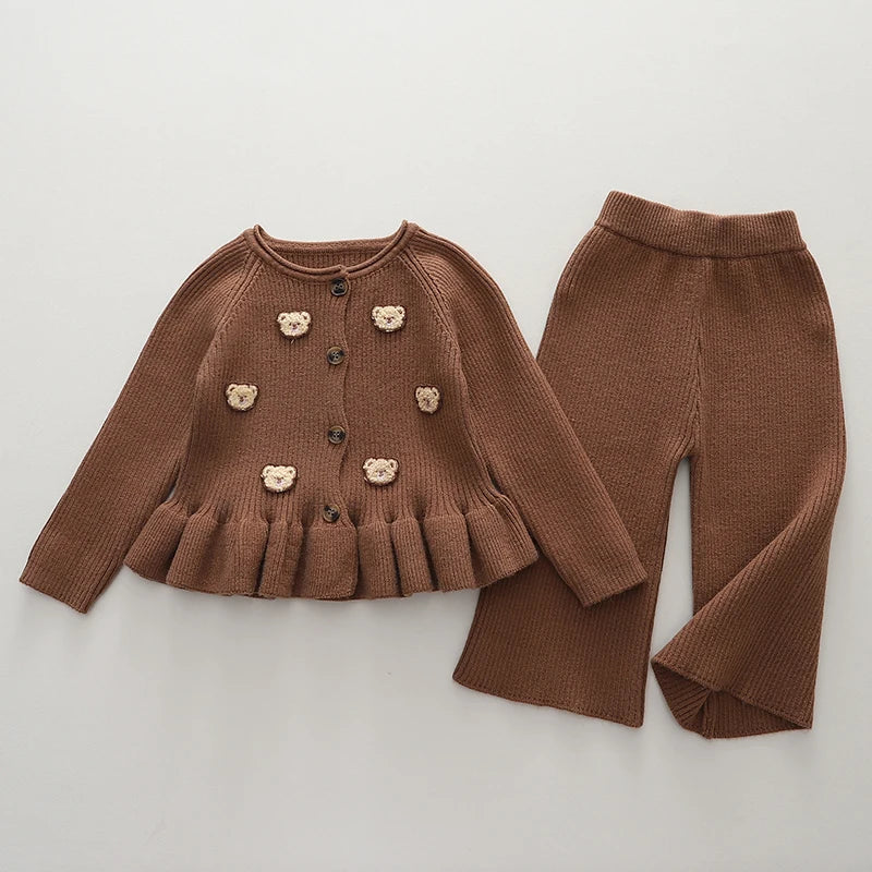 Mini Fashion™ - Dwuczęściowy zestaw zimowy - Odzież dziecięca