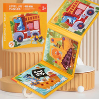 Thumbnail for Magnetic Puzzle Book™ – Zabawa z przyjaciółmi zwierząt – Magnetyczna książka z puzzlami