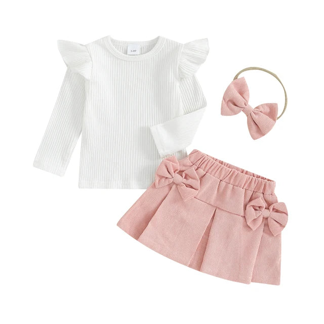 Mini Fashion™ - Zestaw odzieży dla dziewczynki - Odzież dziecięca